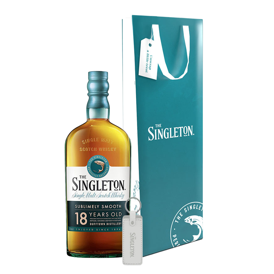 Singleton Dufftown 18 Year Old 700ml with Gift Bag and Keychain