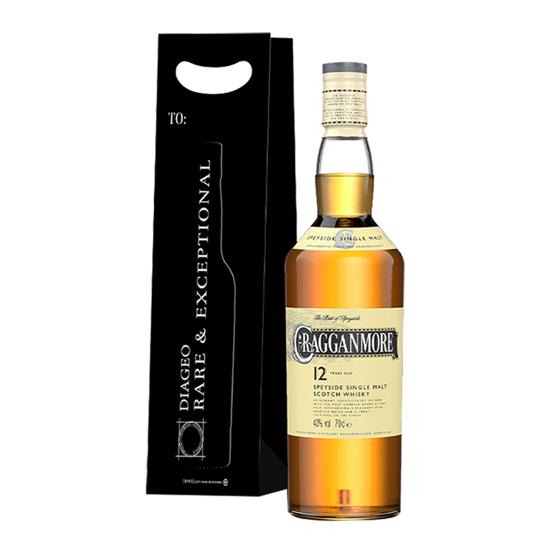 Cragganmore 12 Year Old 700ml with Gift Bag and Note Card
