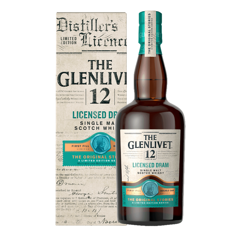The Glenlivet 12 Year Old Licensed Dram 700ml