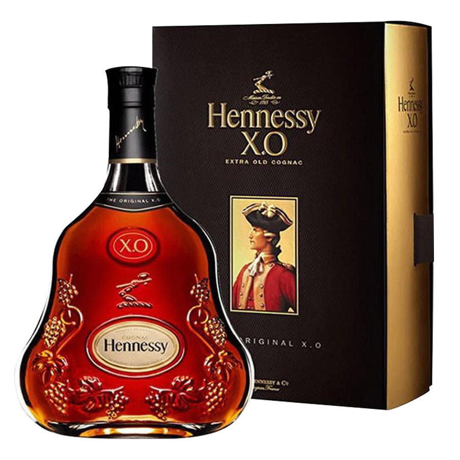 No.745 古酒 Hennessy X.O EXTRA OLD GOGNAG - ブランデー