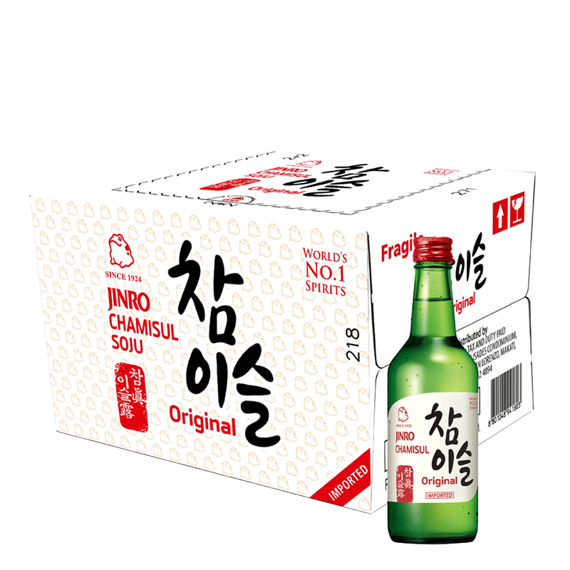 Jinro Original Soju 360ml Case of 20