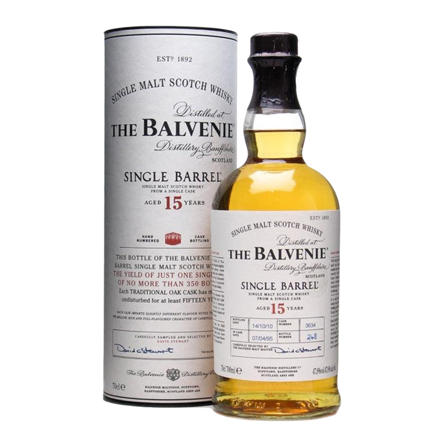 Buy The Balvenie 15 Year Old Single Barrel 700ml - Price, Offers