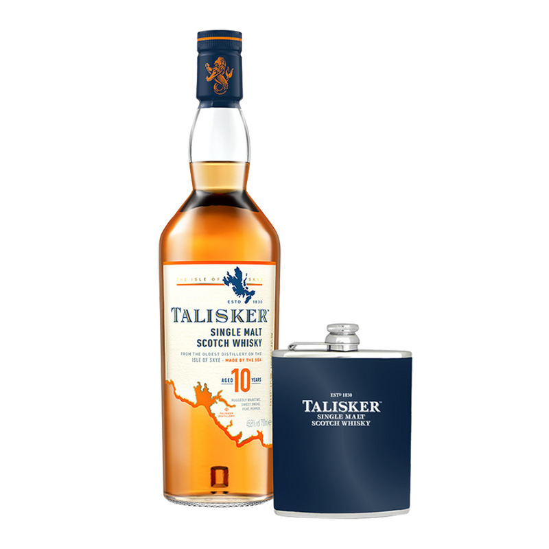 Talisker 10 Year Old with Flask