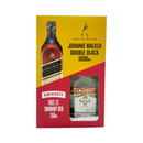 Johnnie Walker Double Black 1L with 2 Smirnoff Red 350ml