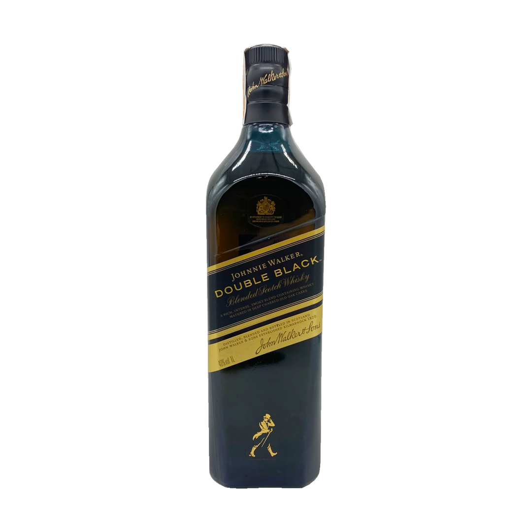Johnnie Walker Double Black 1L with 2 Smirnoff Red 350ml