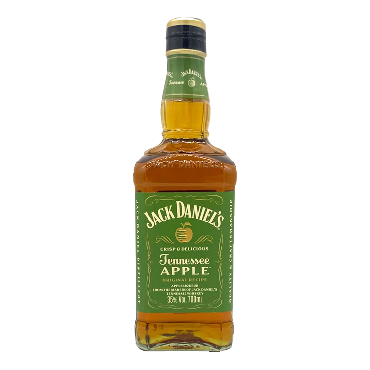 Jack Daniel's Tennessee Apple 700ml with Spinning Glass