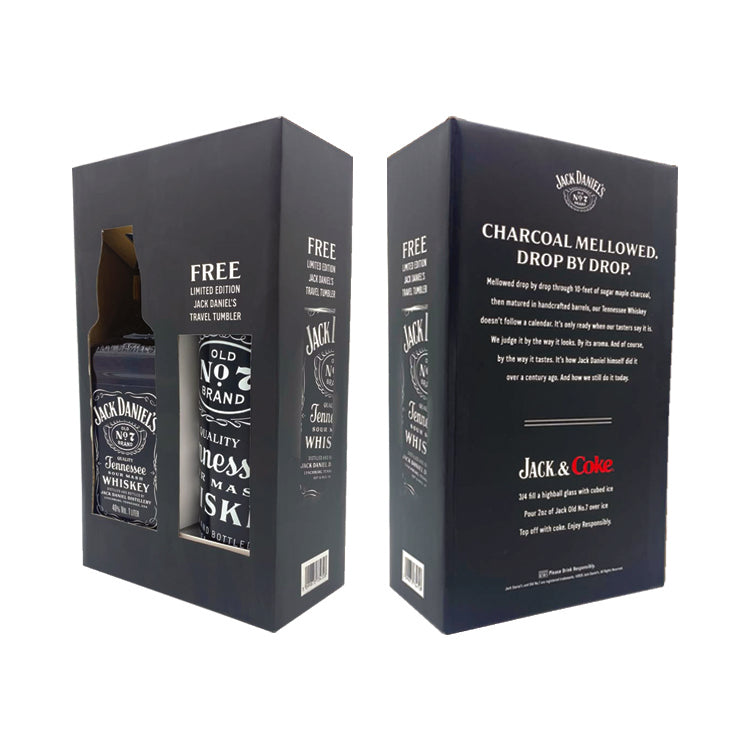 Jack Daniel's Old No. 7 Tennessee Whiskey 1L with Tumbler