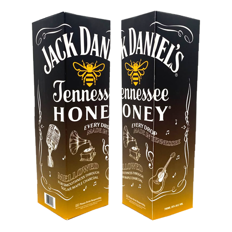 Jack Daniel's Tennessee Honey 700ml with Spinning Glass