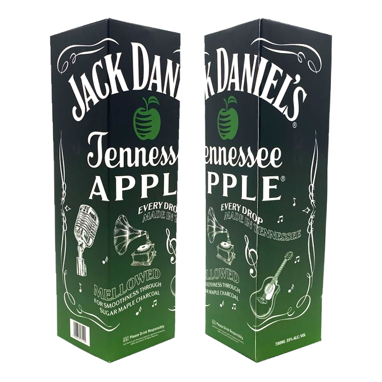 Jack Daniel's Tennessee Apple 700ml with Spinning Glass