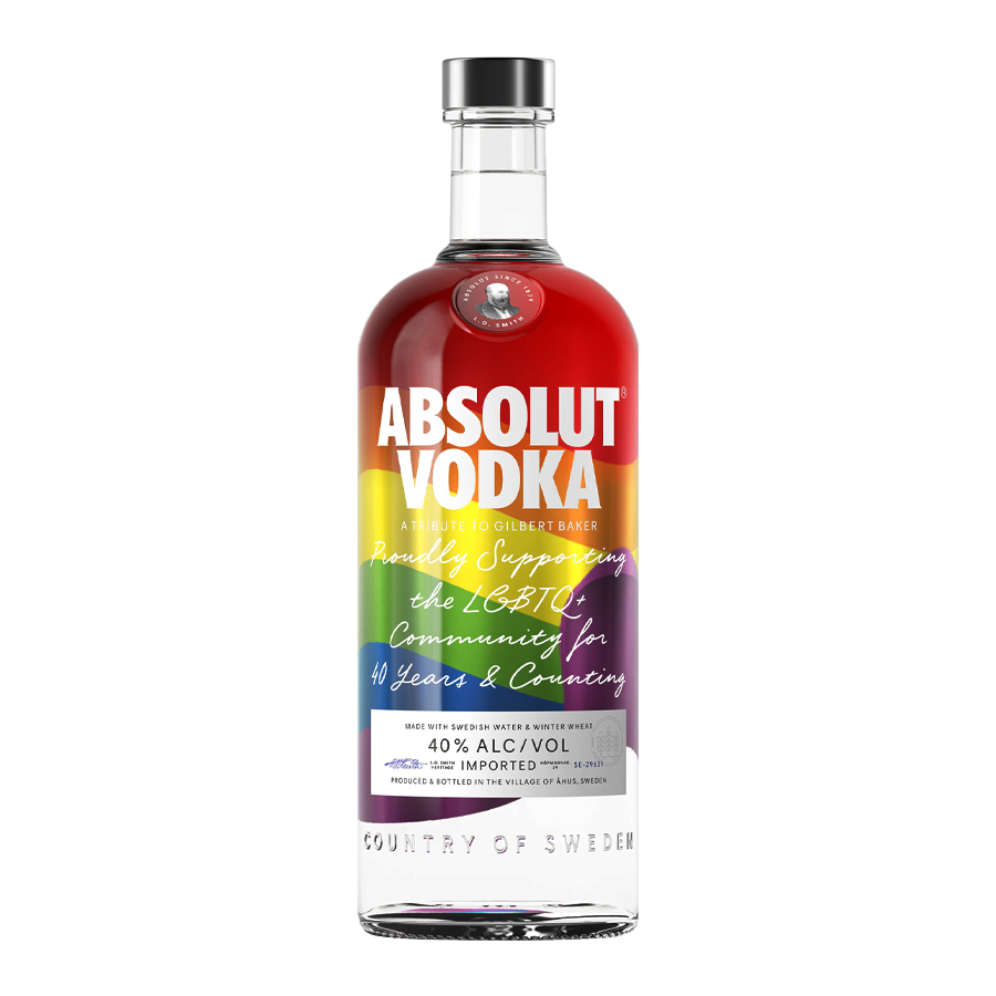 Absolut Vodka Limited Edition Rainbow 1L