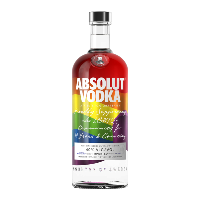 Absolut Vodka Limited Edition Rainbow 1L
