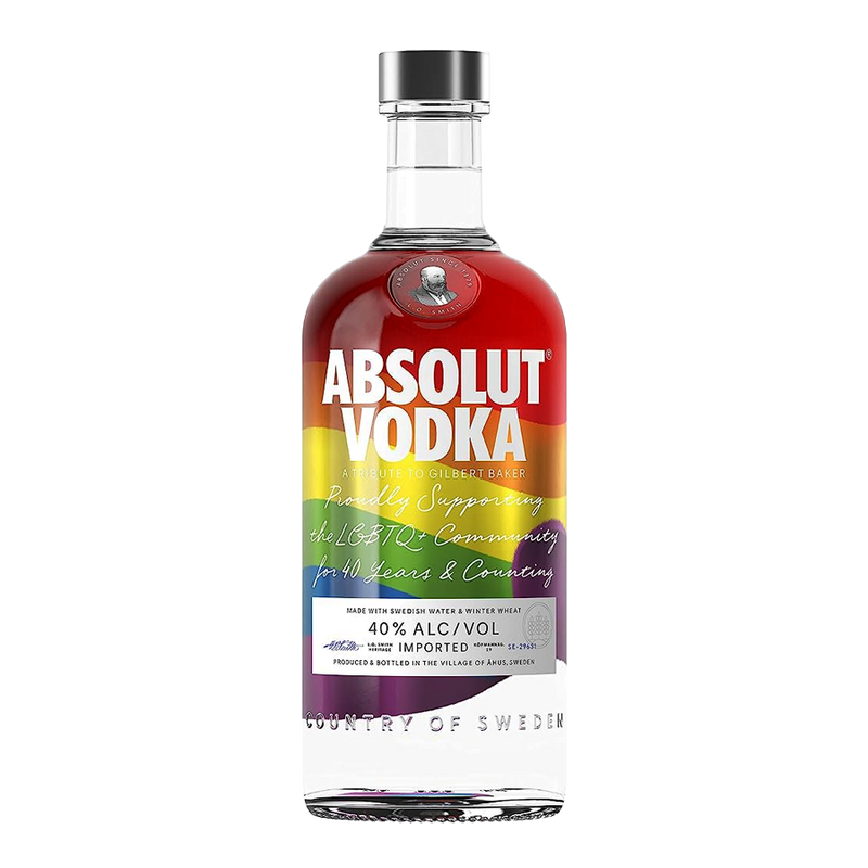 Absolut Vodka Limited Edition Rainbow 700ml