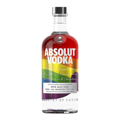 Absolut Vodka Limited Edition Rainbow 700ml