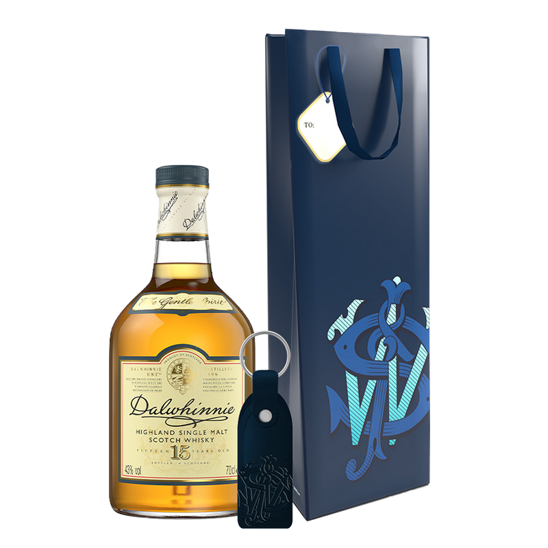 Dalwhinnie 15 Year Old 700ml with Gift Bag and Keychain
