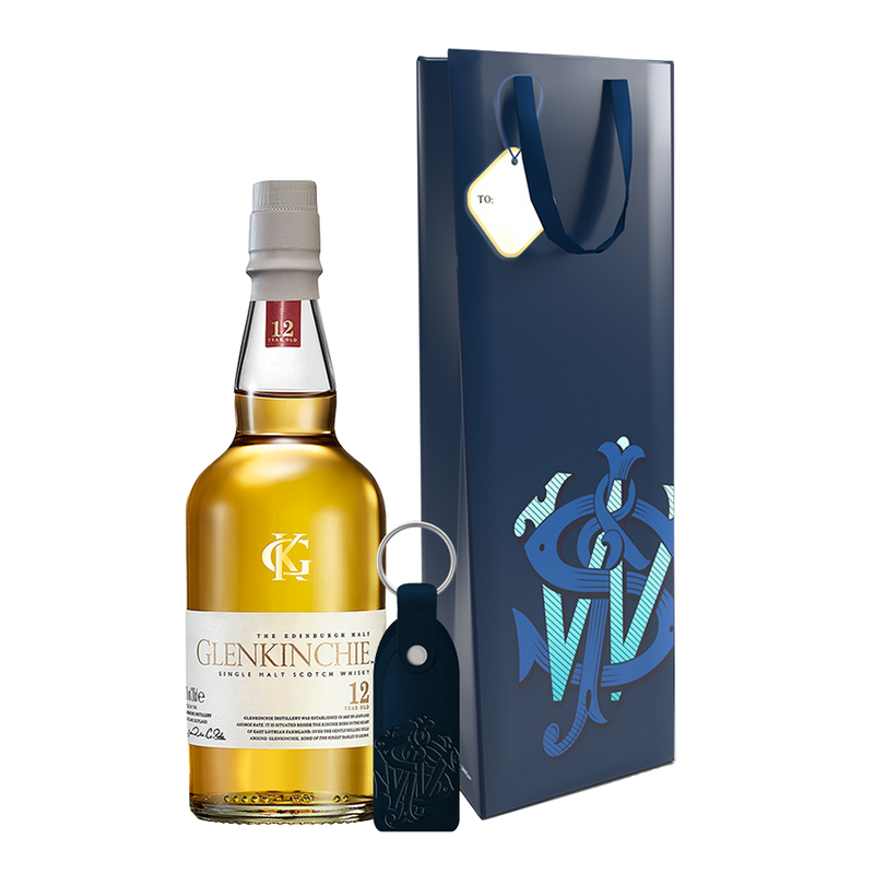 Glenkinchie 12 Year Old 700ml with Gift Bag and Keychain
