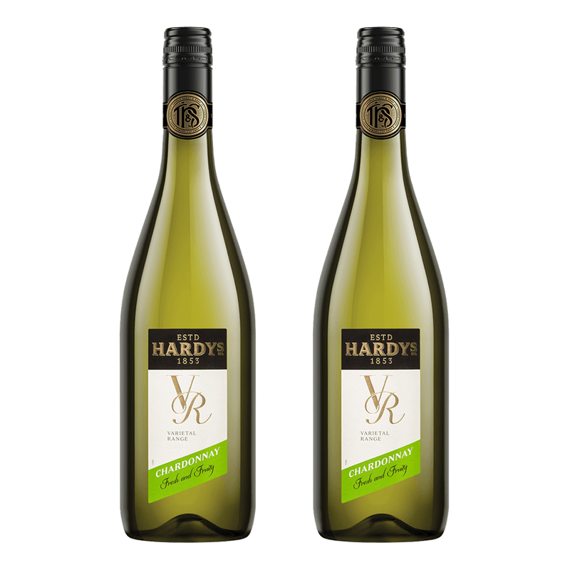 Hardys VR Chardonnay 750ml Bundle of 2