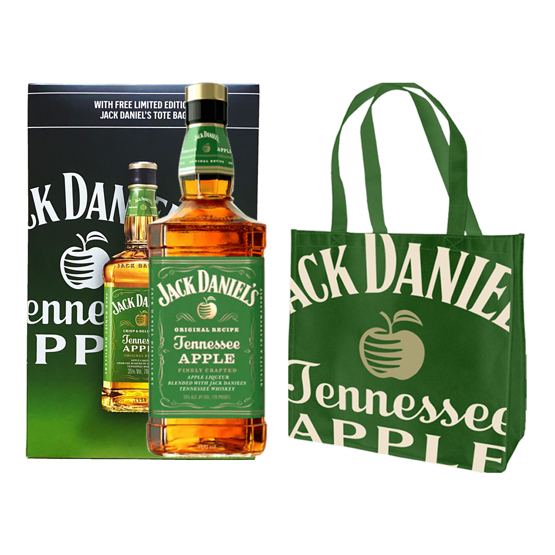 Jack Daniel's Tennessee Apple 700ml with Limited Edition Tote Bag