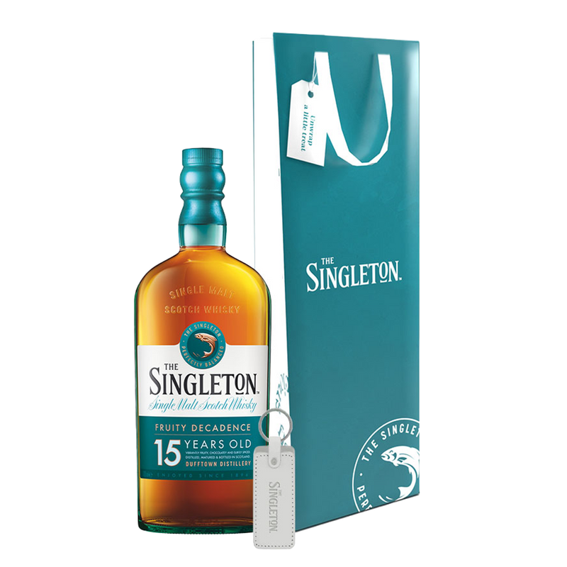 Singleton Dufftown 15 Year Old 700ml with Gift Bag and Keychain