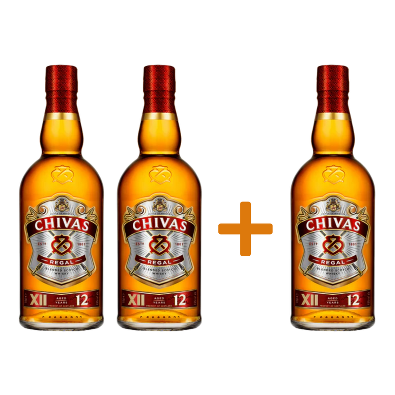Chivas Regal 12 Year Old 700ml 2+1
