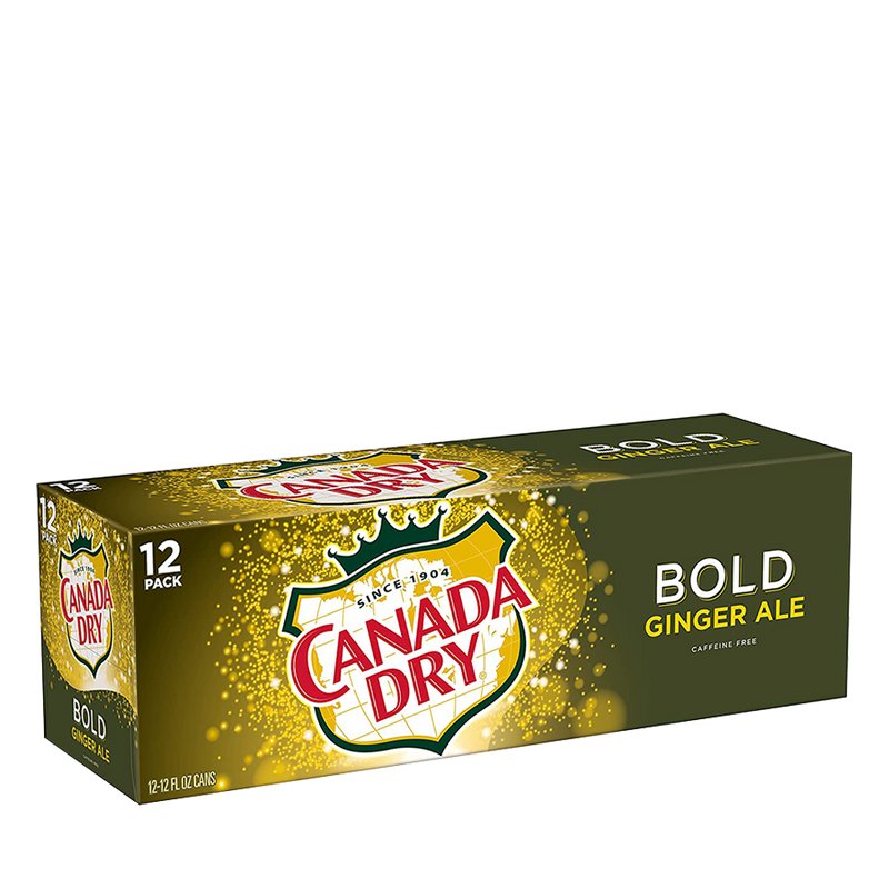 Canada Dry Bold Ginger Ale 330ml Case of 12