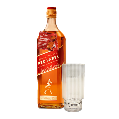 Johnnie Walker Red Label 1L Highball Bundle