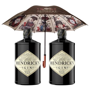 Hendrick’s Gin 700ml Bundle of 2 with Hendrick’s Limited Edition Umbrella