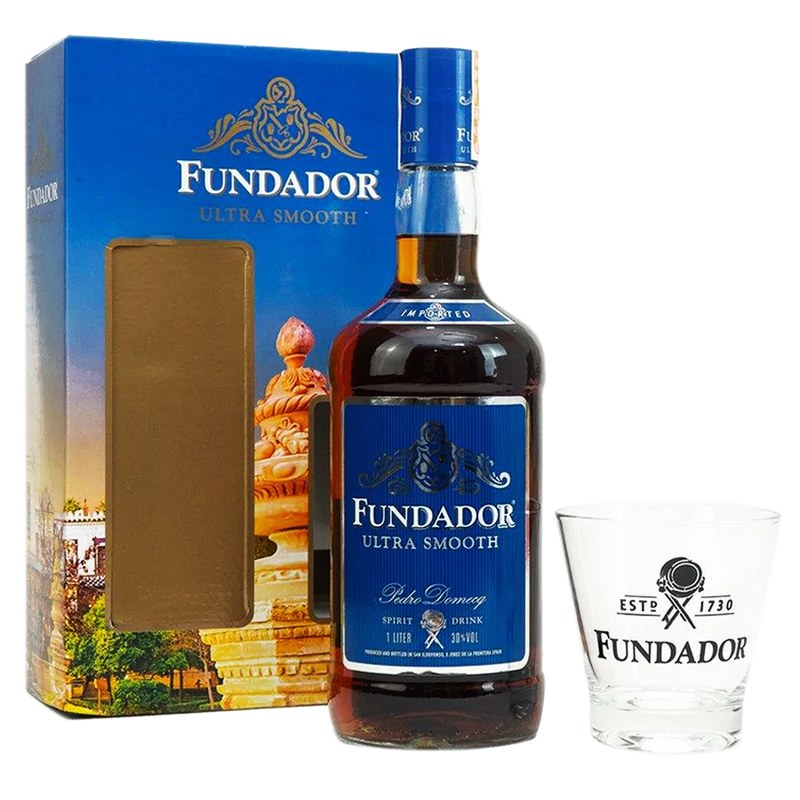 Fundador Ultra Smooth 1L with Glass