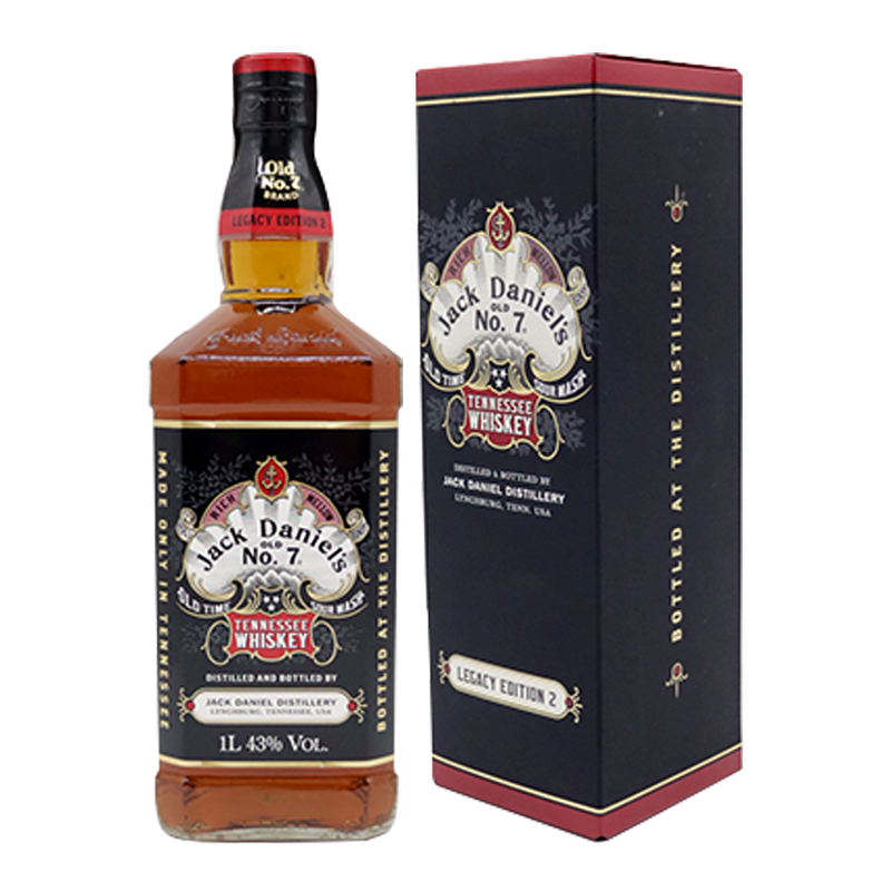 Jack Daniel's Old.7 Tennessee Whiskey Legacy Edition 2 1L