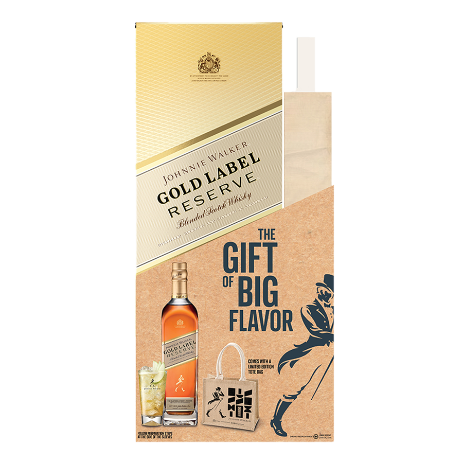 Johnnie Walker Gold Reserve 750ml with Limited Edition Tote Bag
