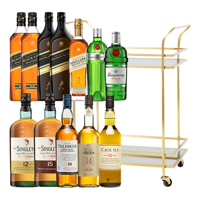 The Diageo Bar Cart Package