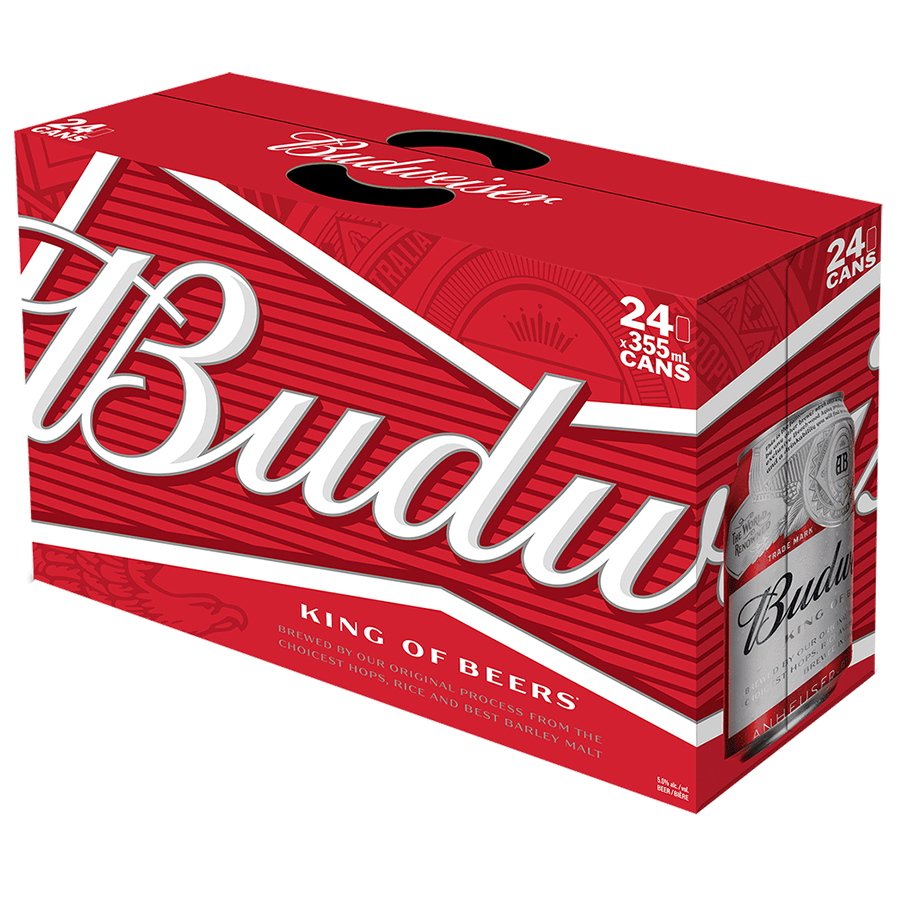 Budweiser Can 330ml Case of 24