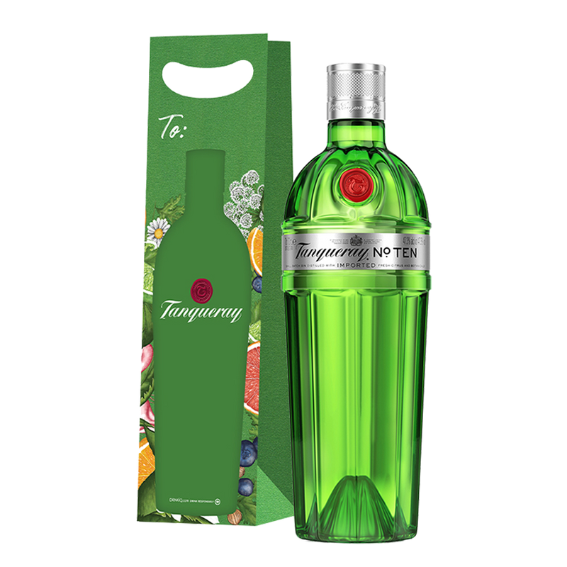 Tanqueray No. 10 700ml with Gift Bag and Note Card