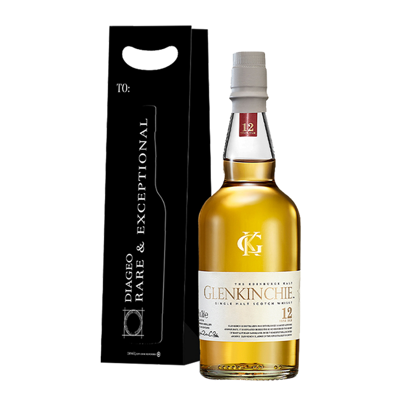 Glenkinchie 12 Year Old 700ml with Gift Bag and Note Card