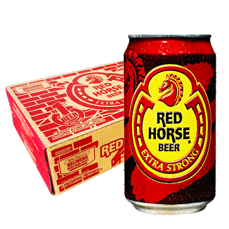Red Horse Beer 330 mL Can Case of 24