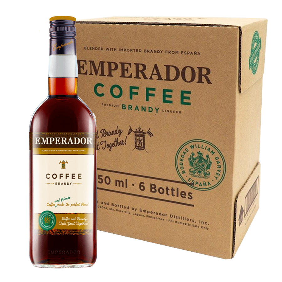 Emperador Coffee Brandy 750ml 6-Pack