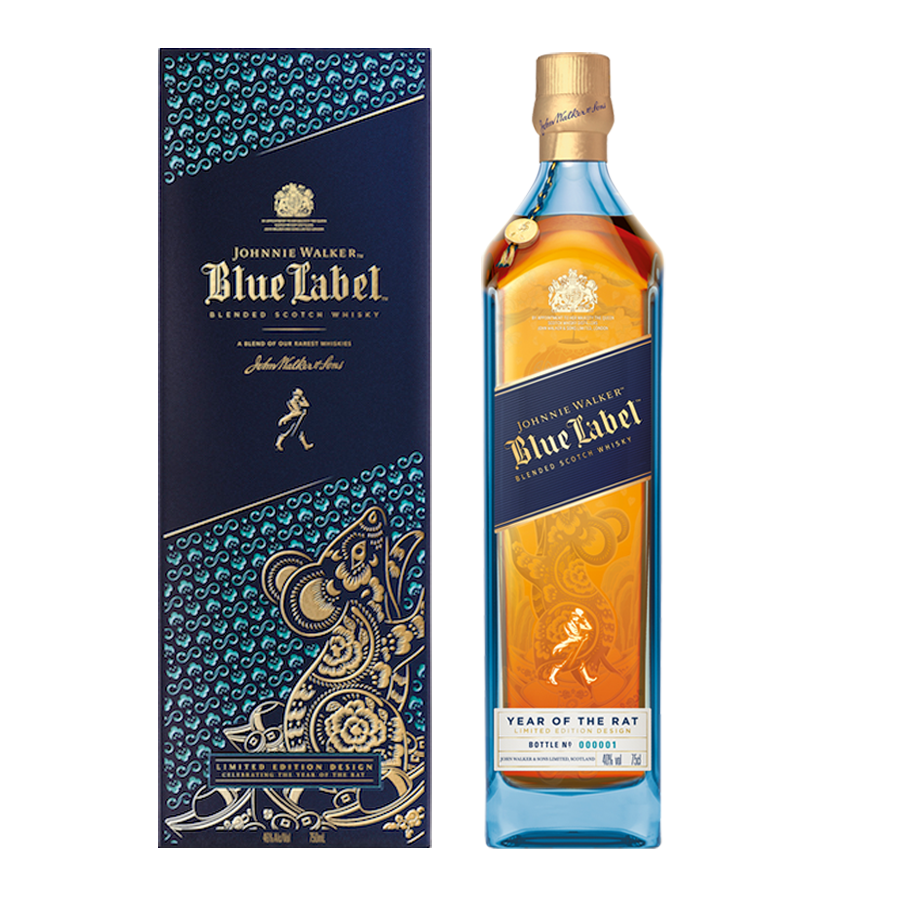 Johnnie Walker Blue Label Year of the Rat Limited Edition 750ml