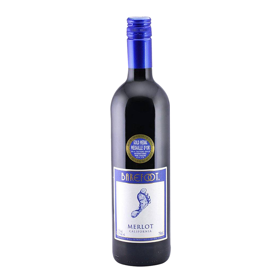 Barefoot Merlot 750ml