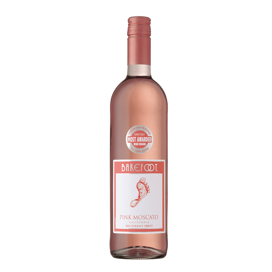 Barefoot Pink Moscato 750ml