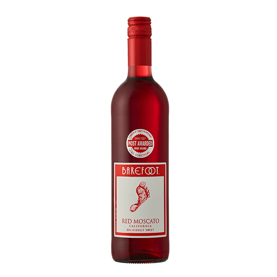 Barefoot Red Moscato 750ml