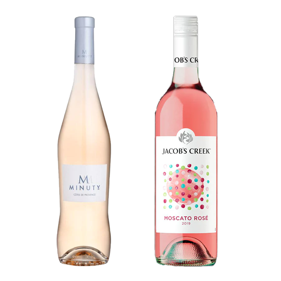 Minuty M Rosé Jacob’s Creek Moscato Rosé 750ML Rosé Wednesdays Bundle