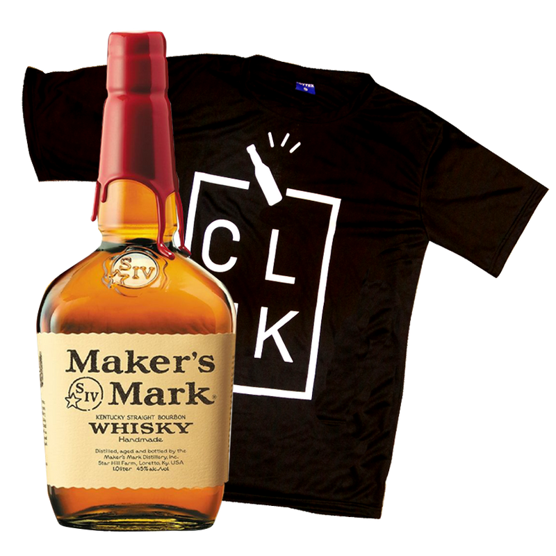 Maker's Mark 750ml with Clink Dri Fit Shirt