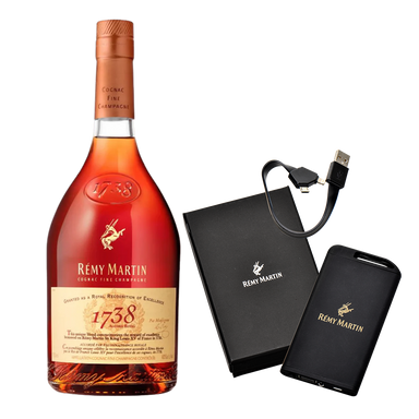 Remy Martin 1738 Accord Royal 700ml with Power Bank