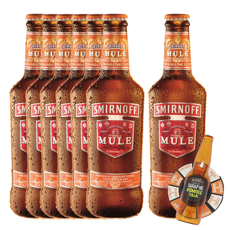 Smirnoff Mule 330ml 6+1 Bundle with Spinner
