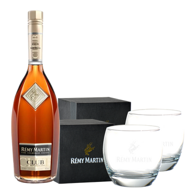 Remy Martin Club 700ml with 2 Remy Martin Glasses