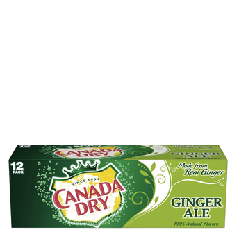 Canada Dry Ginger Ale 330ml Case of 12