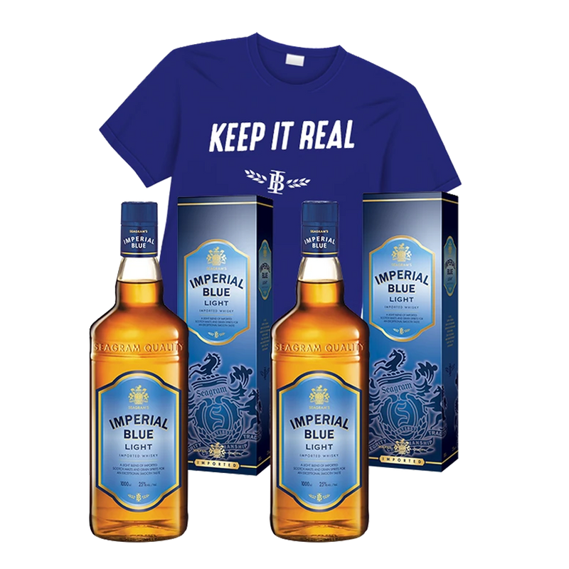 2 Imperial Blue Light 1L with Shirt