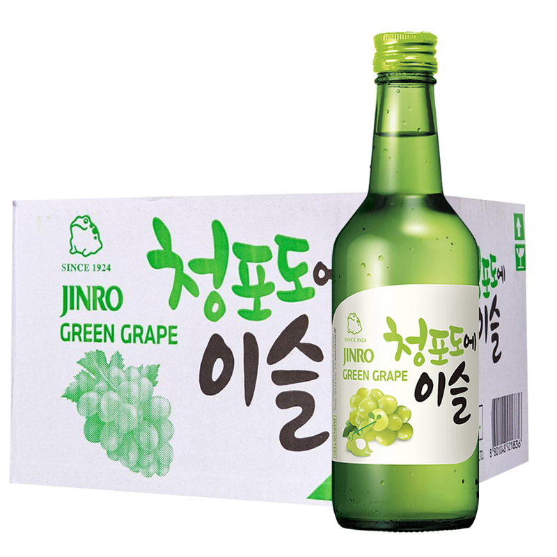 Jinro Green Grape Soju 360ml Case of 20
