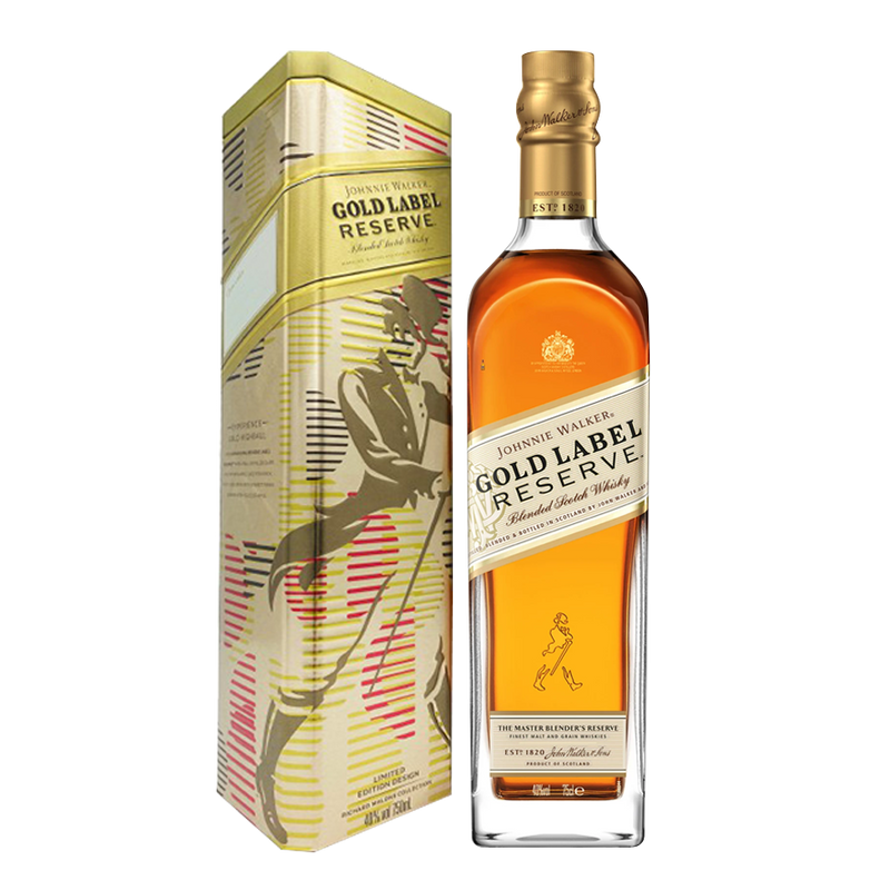Johnnie Walker Gold Label 750ml with Canister