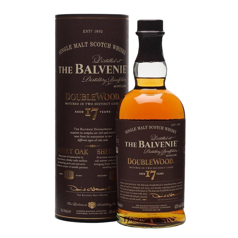 The Balvenie 17 Year Old Double Wood 700ml