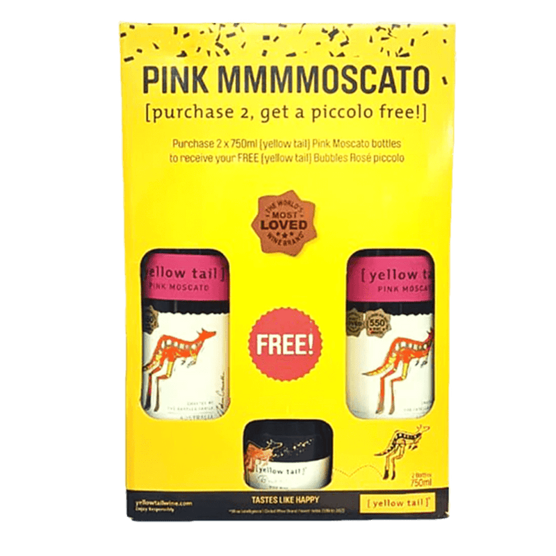 Yellow Tail Pink Moscato Pack